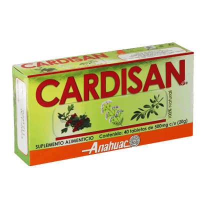 Cardisan 40 tabletas Anáhuac