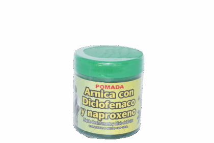POMADA DE ARNICA CON DICLOFENACO Y NAPROXENO 120 GR