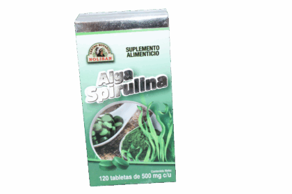 Alga Spirulina 120 tabletas Nolisan