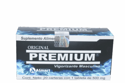 TAB ORIGINAL PREMIUM VIGORIZANTE C/1 MASCULINO POR PIEZA 1 PASTILLA(ELIMINADO)