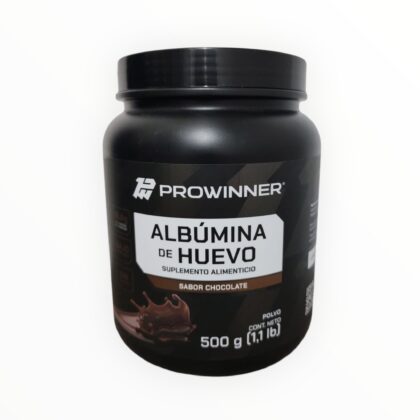 Albumina de Huevo Sabor Chocolate 500 g Prowinner