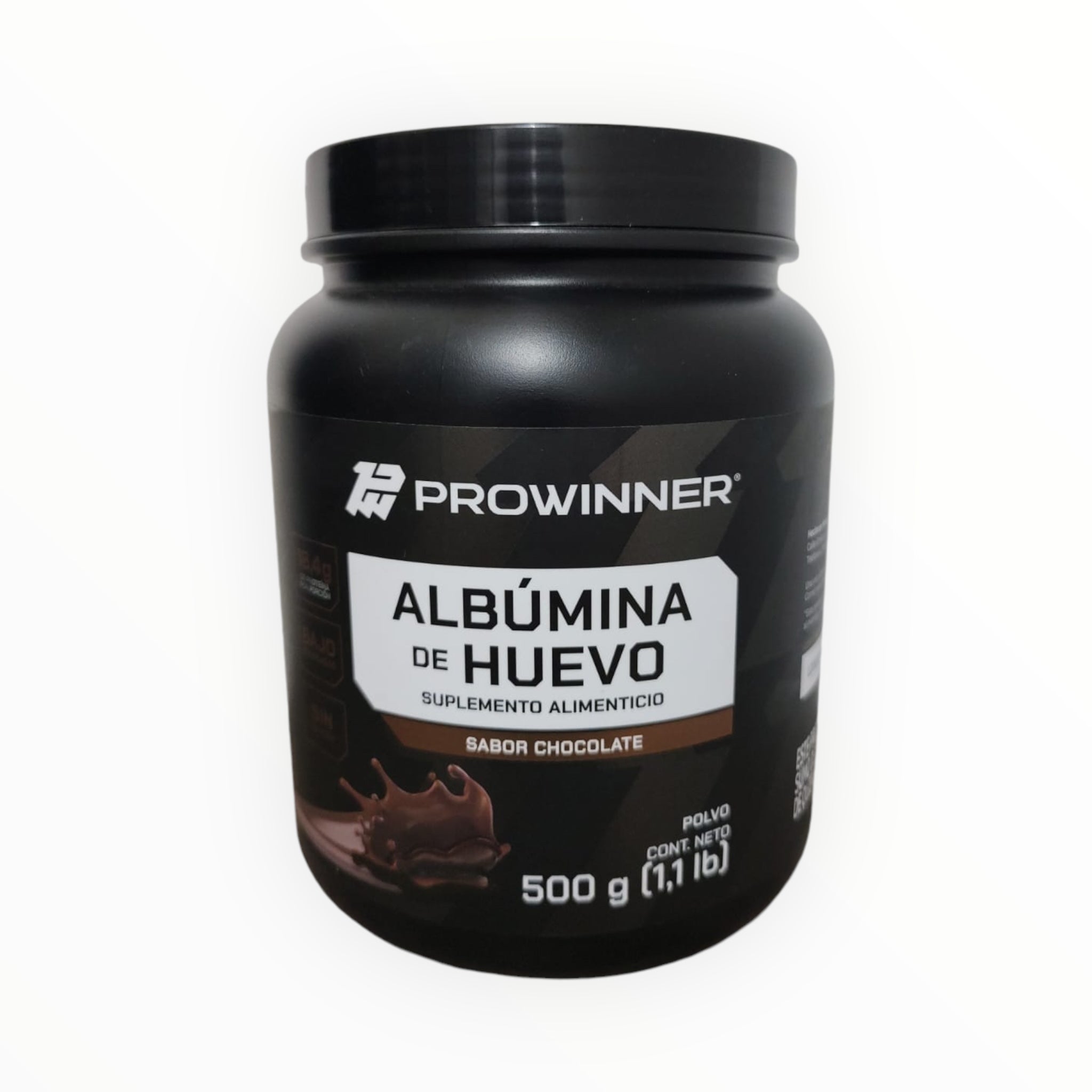 Albumina de Huevo Sabor Chocolate 500 g Prowinner