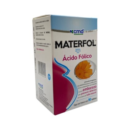 TAB MATERFOL ACIDO FOLICO C/ 90 CMD