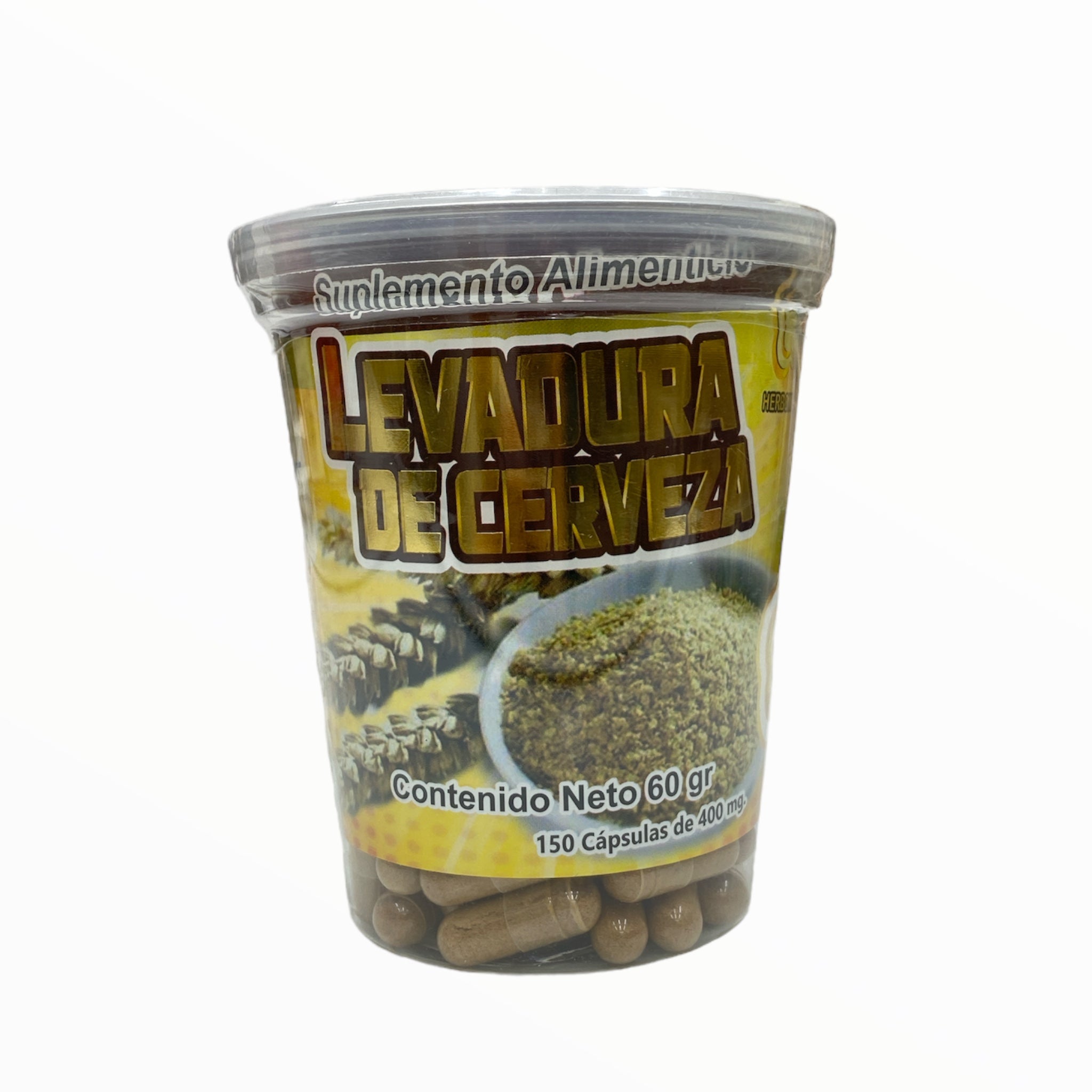 Levadura de cerveza 150 cápsulas Herbomex