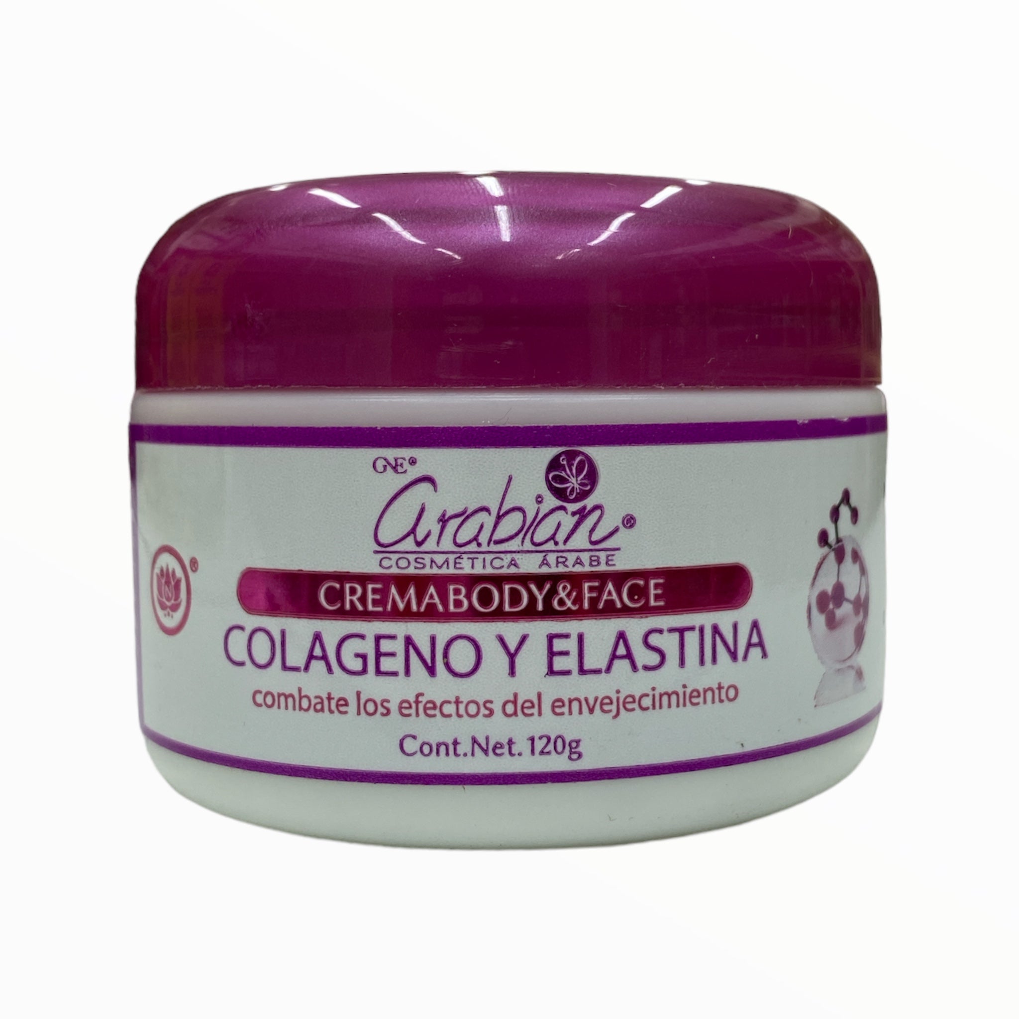 Crema Colágeno y Elastina Body&Face 120 g