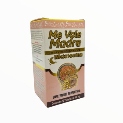 Me Vale Madre con Melatonina 30 tabletas Nutrimed