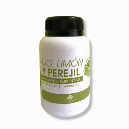 Ajo, Limón y Perejil 60 cápsulas NaTerra