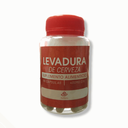Levadura de cerveza 60 cápsulas NaTerra