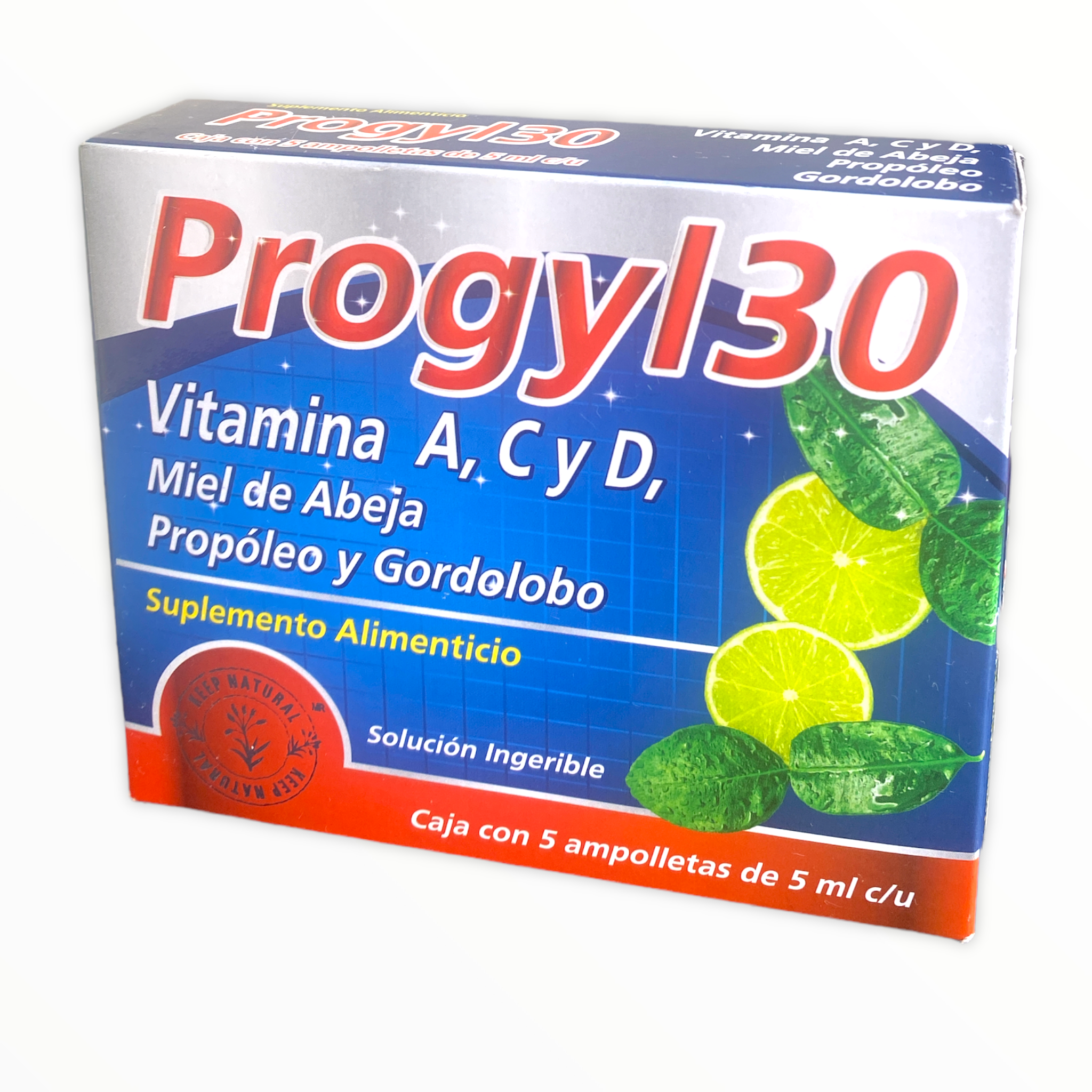 AMP PROGYL 30 C/5 KEEP NATURAL