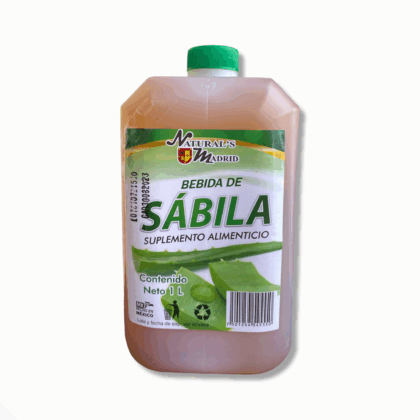 BEBIDA SABILA GARRAFA C/1 LTS NATURAL MADRID