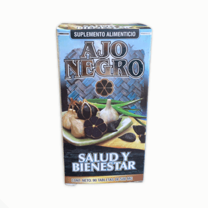 Ajo Negro 90 tabletas Salud y Bienestar E.S