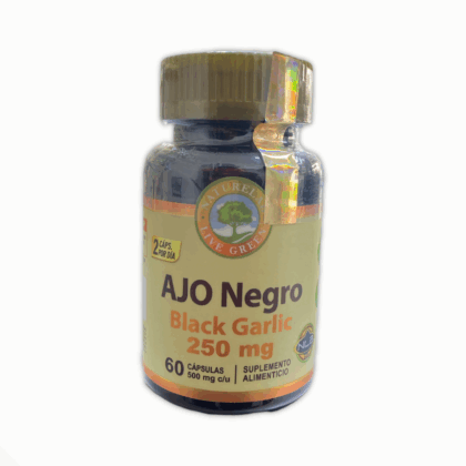 Ajo Negro 60 cápsulas Naturelab Live Green