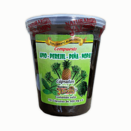 CAP APIO-PEREJIL-PINA-NOPAL C/150 YAZMIN(ELIMINADO)