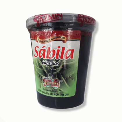 sábila 150 cápsulas 400 mg yazmin