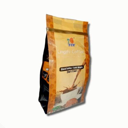 CAFE NEGRO 2 EN 1 CON EXTRACTO DE LINGZHI DXN MEXICO.
