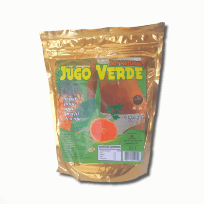 Fibra en polvo Jugo Verde 500 g Vive Sanamente