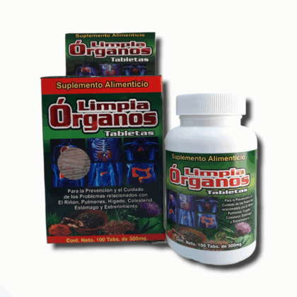 TAB LIMPIA ORGANOS C/100 LA FUERZA DE LA SALUD