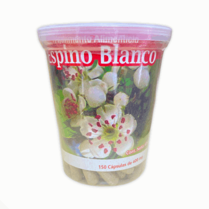 Espino Blanco 150 cápsulas Herbomex