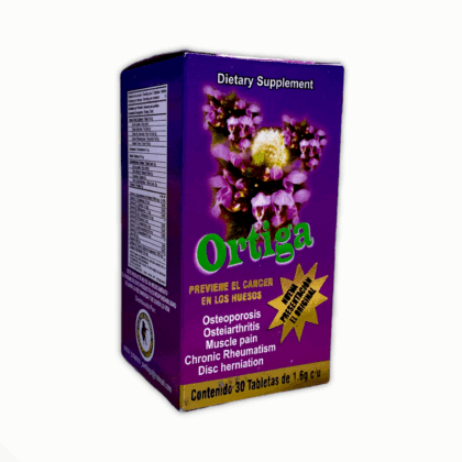 ortiga morada suplemento alimenticio 30 tabletas santiago