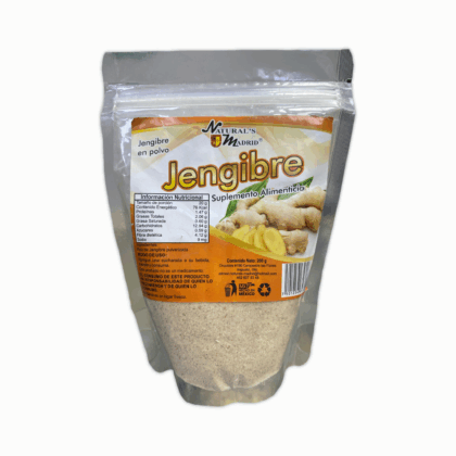 JENGIBRE EN POLVO C/200 G NATURALS MADRID