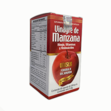 Vinagre de manzana 60 cápsulas GN+Vida