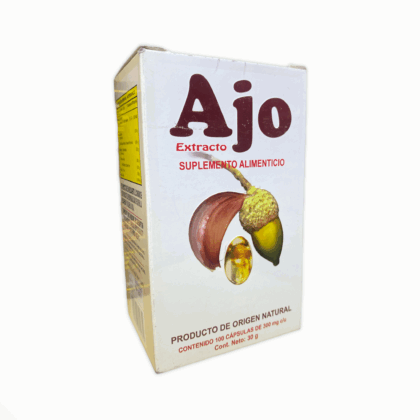 Extracto de Ajo 100 cápsulas Azteca