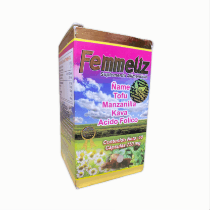 suplemento alimenticio femmeliz 60 cápsulas signo natural