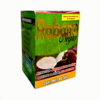 TAB RABANO NEGRO C/60 PACIFICO