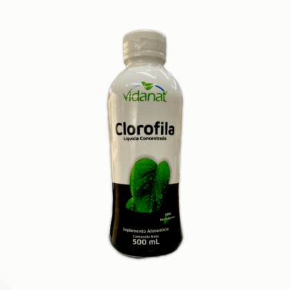 Clorofila Líquida Concentrada 500 ml Vidanat