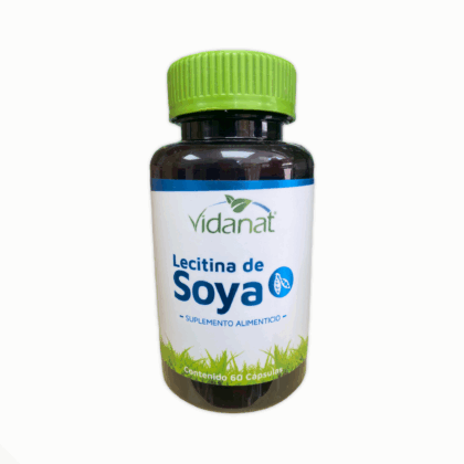 Lecitina de soya 60 cápsulas Vidanat