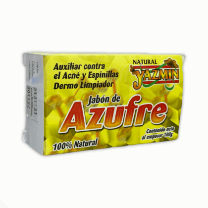 JABON AZUFRE C/100 GRS YAZMIN