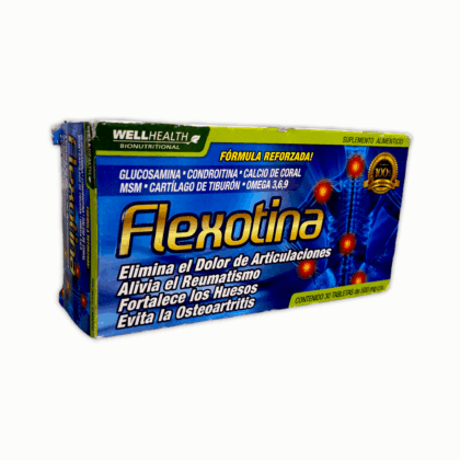Flexotina 30 tabletas Well Health