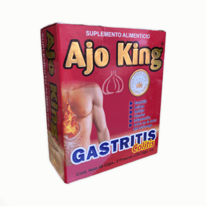 Gastritis Colitis 60 cápsulas Ajo King