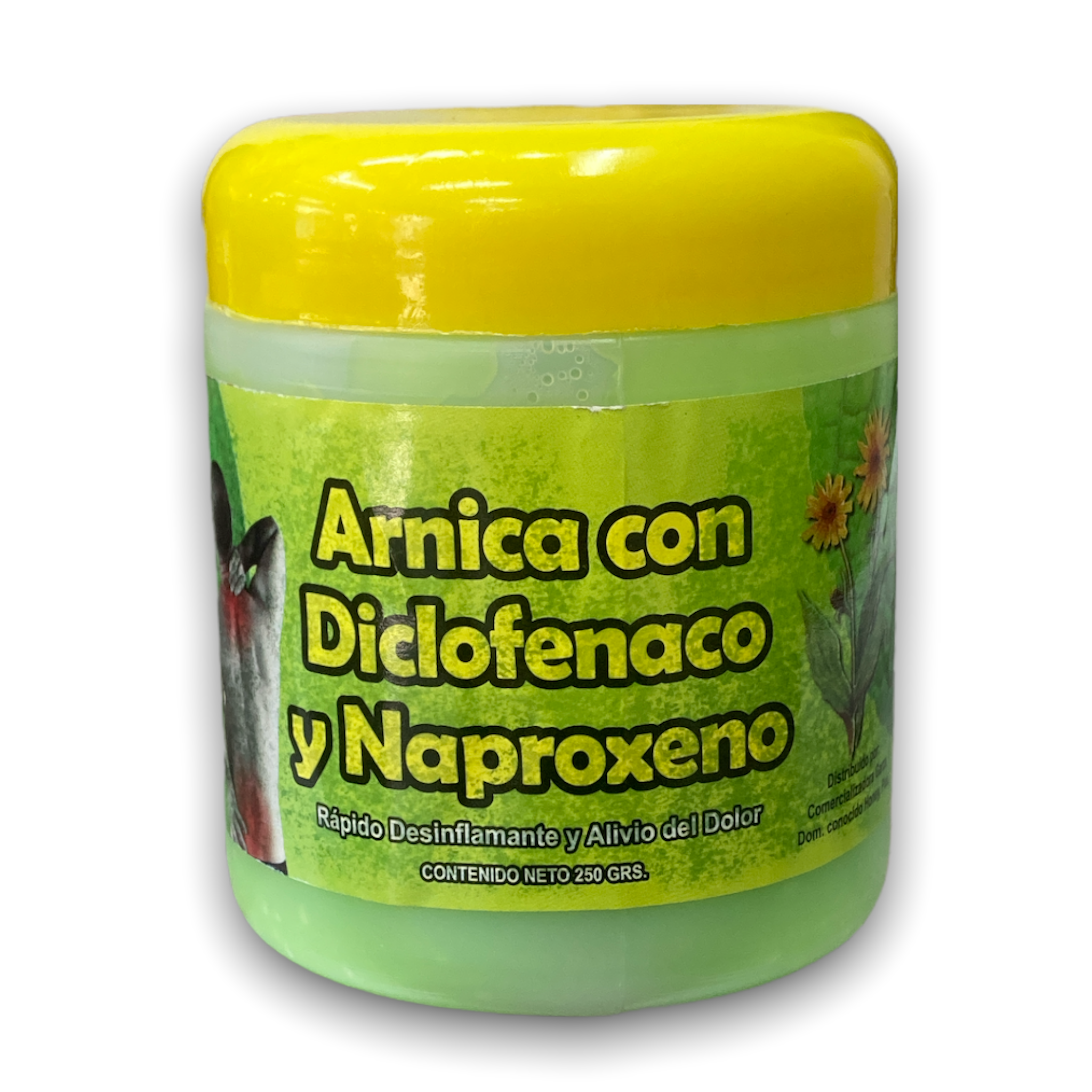 GEL ARNICA DICLOFENACO Y NAPROXENO 250GRS