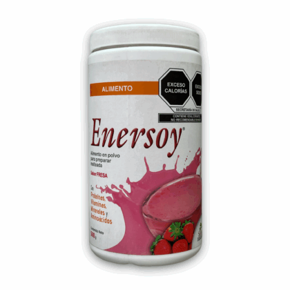 Enersoy Malteada de Fresa 500 g Salud Natural