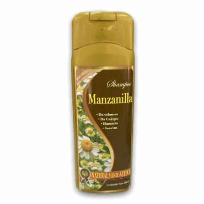 SHAMPOO MANZANILLA C/450 ML AZTECA