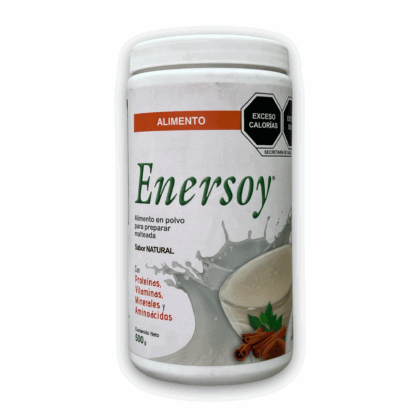 PROTEINA ENERSOY MALTEADA SABOR NATURAL 500 GR SALUD NATURAL