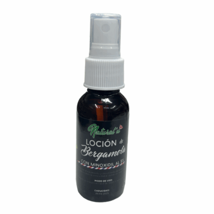 LOCION NATURALU DE BERGAMOTA C/ MINOXIDIL AL 5% C/60 ML NATURALU