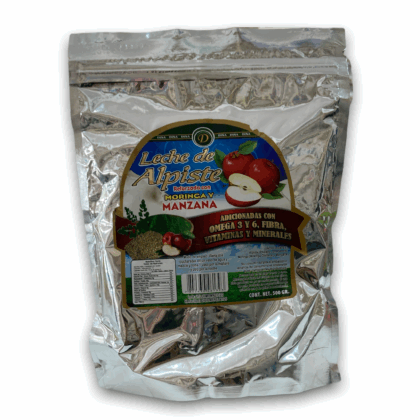 Polvo Leche Alpiste Moringa y Manzana 500 g Dina