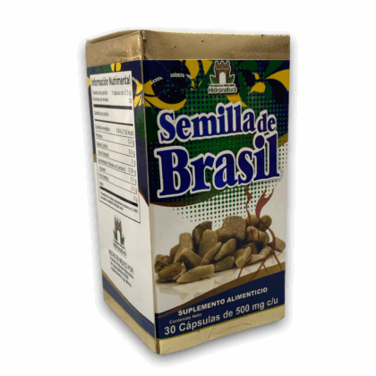 Semilla de Brasil 30 cápsulas Hidronatura
