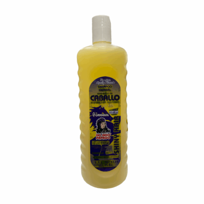 SHAMPOO SHINY HAIR HERBAL CON COLA DE CABALLO C/1.1 LT DEL INDIO PAPAGO