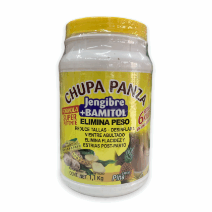 Chupa Panza Jengibre + Bamitol en Polvo 1.1 kg