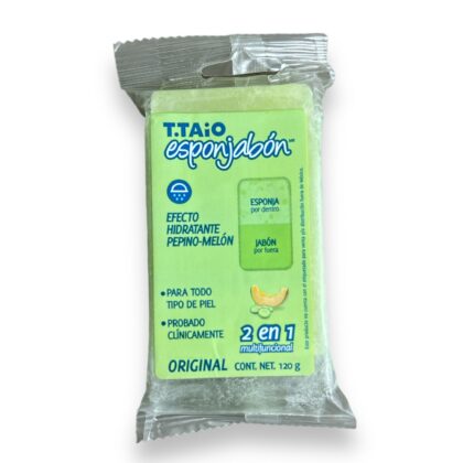 Jabón Esponjabón Pepino-Melón 120 g T.Taio