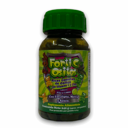 GOMITAS FORTI C OSITOS VERDE C/110 NATUTECH