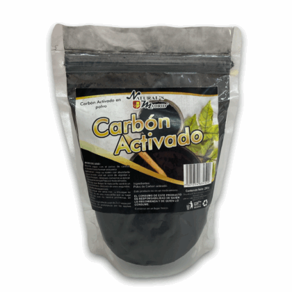 POLVO CARBON ACTIVADO C/200 GRS NATURALS MADRID
