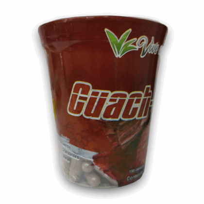 Cuachalalate-Tepezcohuite 150 cápsulas Vive Natural