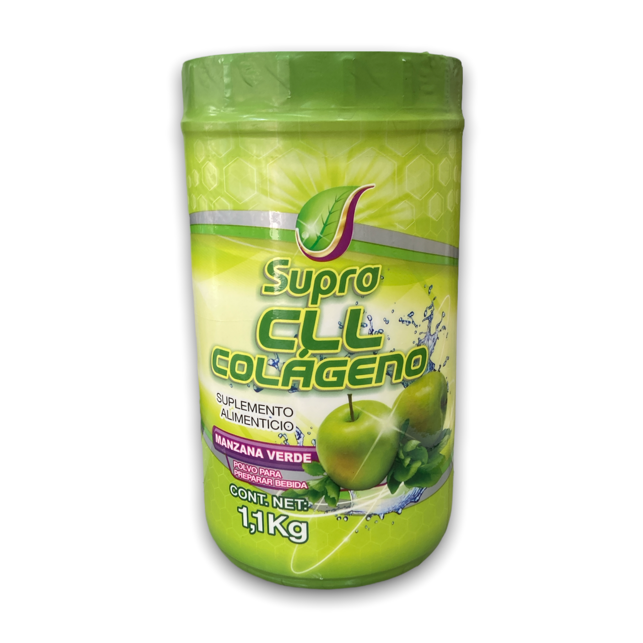 COLAGENO SUPRA CLL MANZANA VERDE 1.100 KG SUPRA NATURA