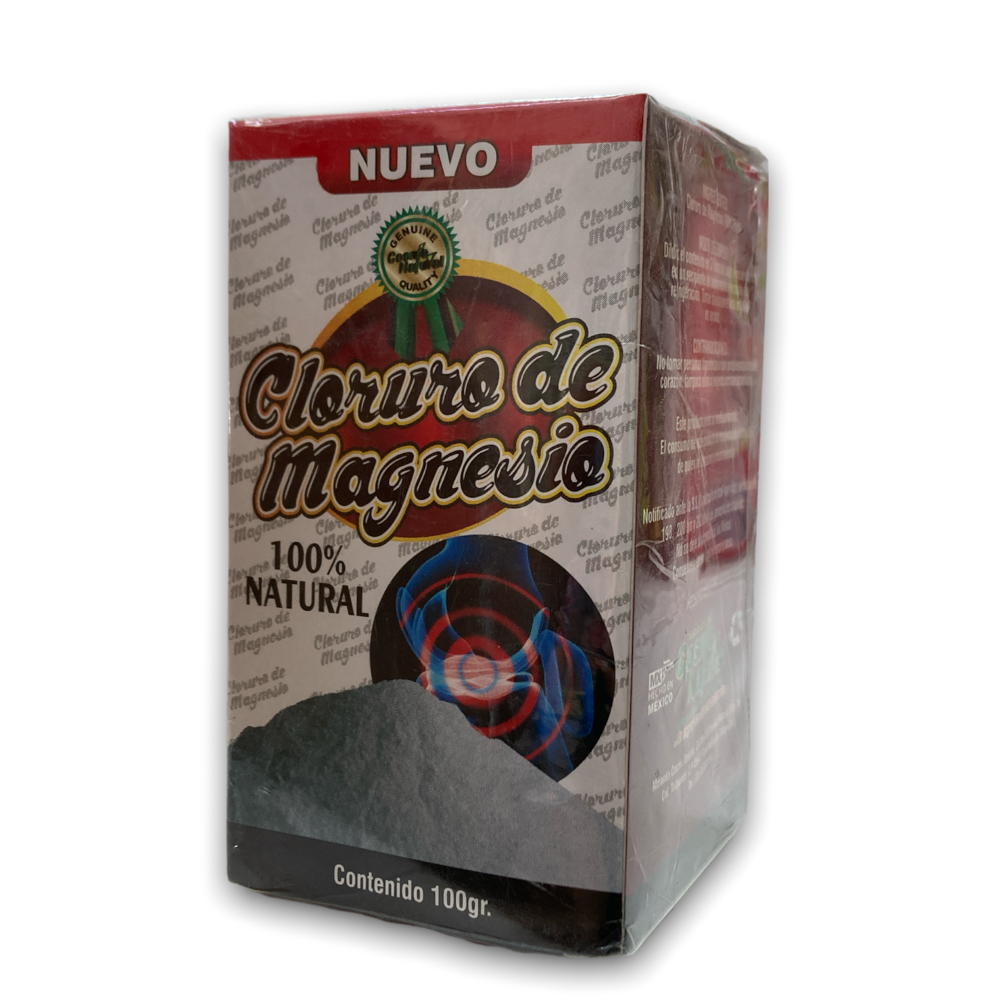 Cloruro de Magnesio en Polvo 100 g Cosmo Natural