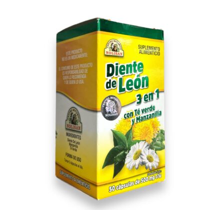 Diente de León 3 en 1 50 cápsulas Nolisan