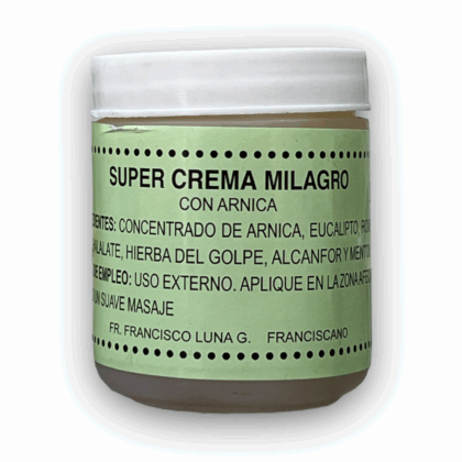 Super Crema Milagro con Arnica 125 g Fr. Francisco